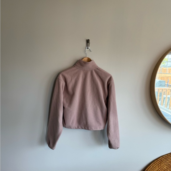 Aritzia TNA small pink fleece pullover…. - Picture 6 of 7